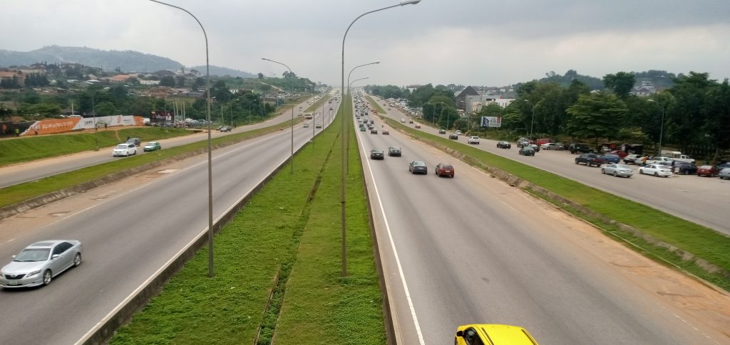 Gwarinpa road in Abuja 